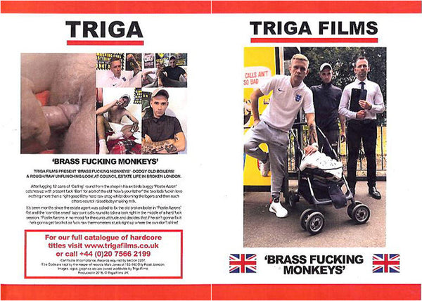 Brass Fucking Monkeys Triga Films - Gay Factory Sealed DVD - September Special