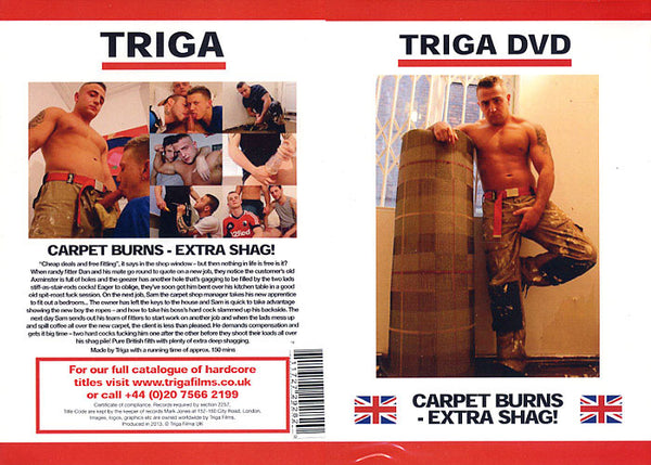 Carpet Burns-Extra Shag Triga Films - Gay Factory Sealed DVD