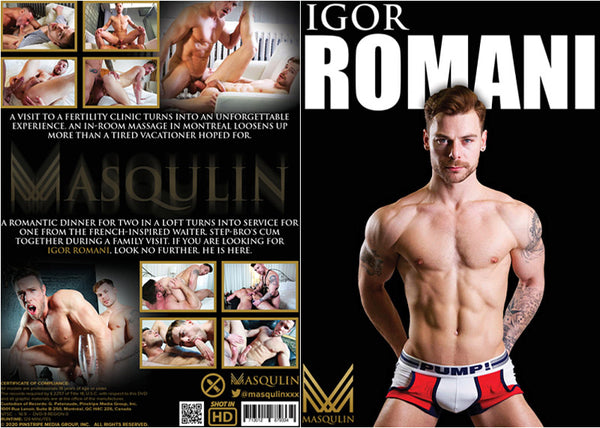 Igor Romani Masqulin - Gay Factory Sealed DVD