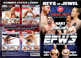 EFW 3 Evolved Fights Factory Sealed DVD - Active