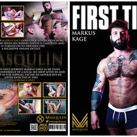First Time Markus Kage Masqulin - Gay Factory Sealed DVD - Active