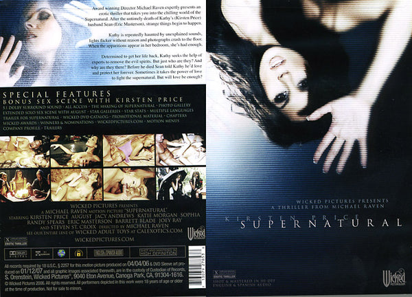Supernatural Wicked - Feature Factory Sealed DVD - September Special
