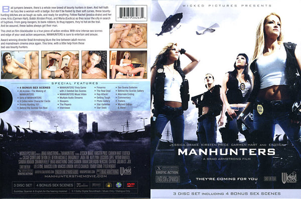 Manhunters (3 Disc Set) Wicked - Blockbuster Factory Sealed DVD