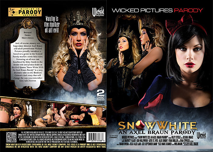 Snow White XXX: An Alex Braun Parody Wicked - Blockbuster Factory Sealed DVD - Active