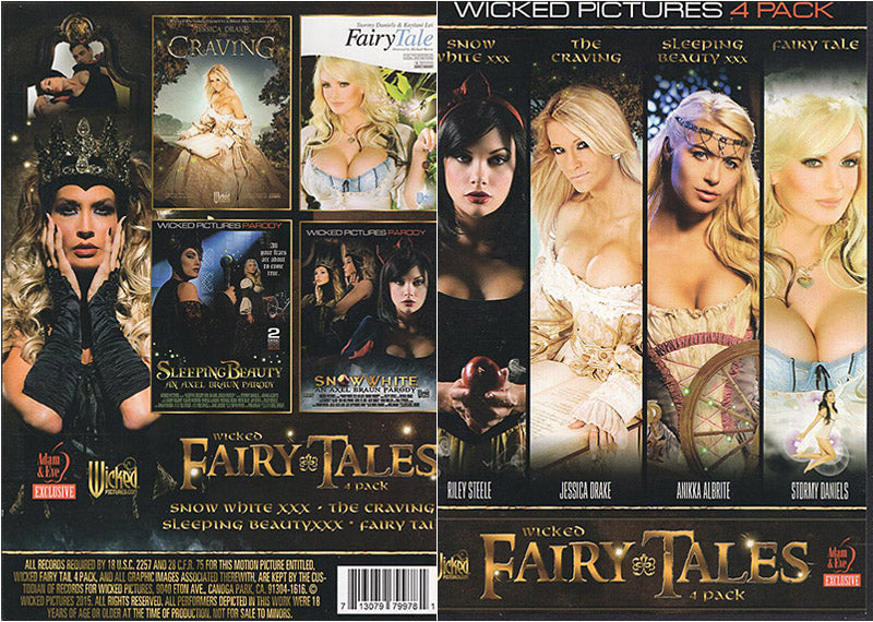 Wicked Fairy Tales (4 Disc Set) Wicked - Blockbuster Factory Sealed DVD - Active