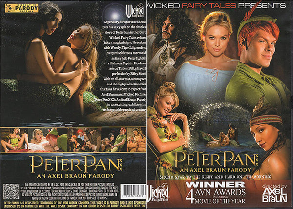 Peter Pan XXX Wicked - Blockbuster Factory Sealed DVD