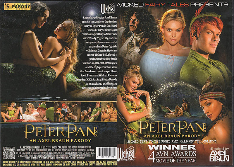 Peter Pan XXX Wicked - Blockbuster Factory Sealed DVD - Active