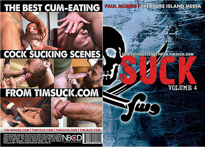 Suck 4 Treasure Island - Gay Factory Sealed DVD - Active