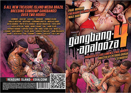 Gangbangapalooza 4 Treasure Island Sealed DVD - Active (Means Still in Stock from the Studio)