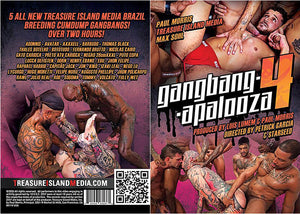 Gangbangapalooza 4 Treasure Island Sealed DVD - Active (Means Still in Stock from the Studio)