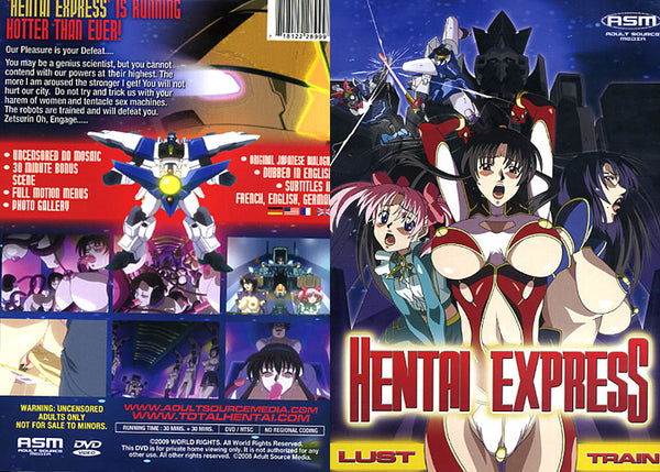 Hentai Express ASM - Anime Factory Sealed DVD