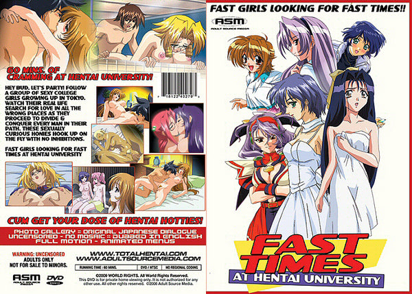 Fast Times At Hentai University ASM - Anime Factory Sealed DVD