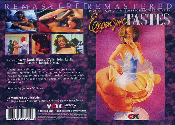 Expensive Tastes VCX - Classic Factory Sealed DVD