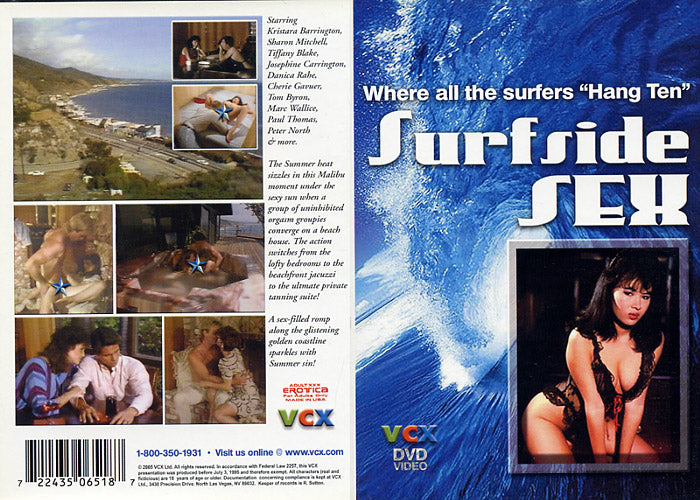 Surfside Sex VCX - Classic Sealed DVD - Active