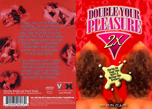 Double Your Pleasure VCX - Classic Factory Sealed DVD