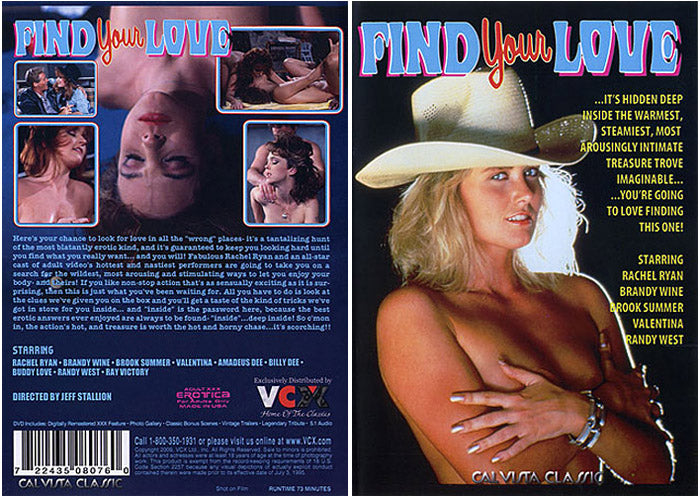 Find Your Love VCX - Classic Sealed DVD - Active