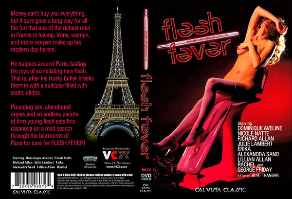 Flesh Fever VCX - Classic Factory Sealed DVD