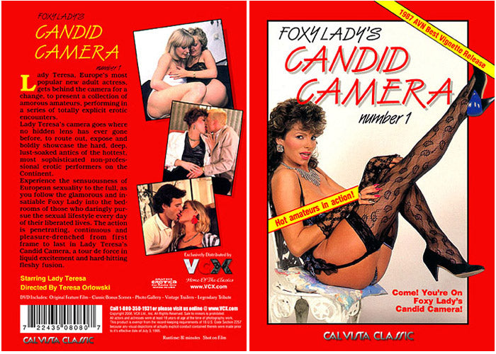 Foxy Lady's Candid Camera VCX - Classic Sealed DVD - Active