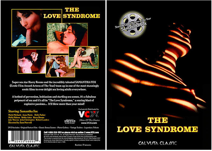 The Love Syndrome VCX - Classic Sealed DVD - Active