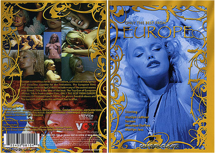 Only The Best From Europe VCX - Classic Sealed DVD - Active