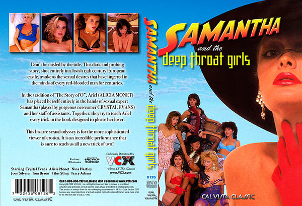 Samantha And The Deep Throat Girls VCX - Classic Factory Sealed DVD
