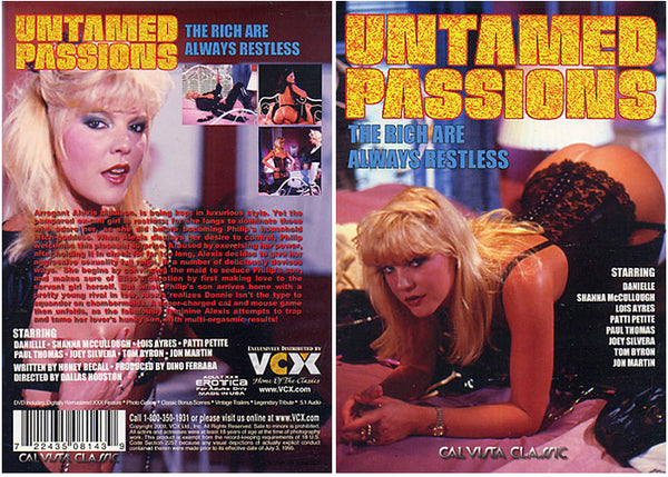 Untamed Passions VCX - Classic Factory Sealed DVD
