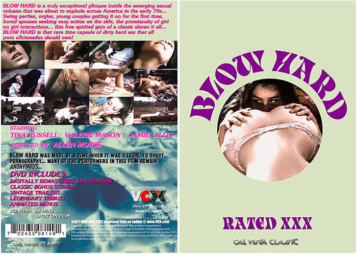 Blow Hard VCX - Classic Sealed DVD - Active
