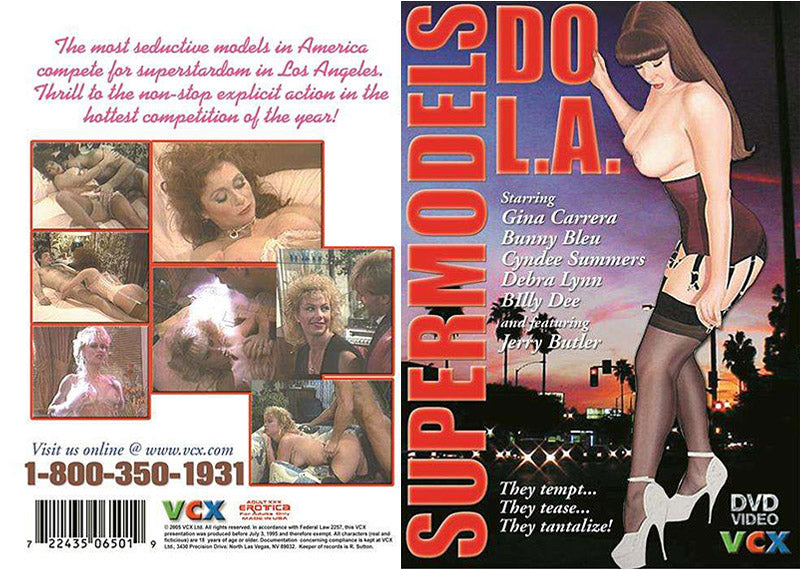 Supermodels Do L.A. VCX - Classic Sealed DVD - Active