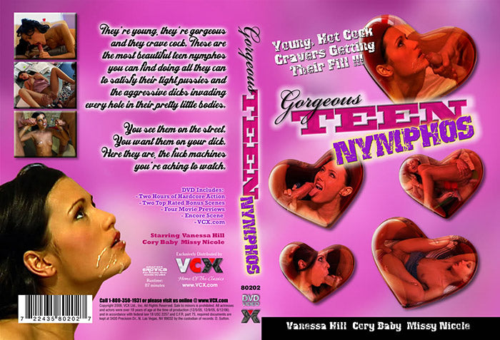 Gorgeous Teen Nymphos VCX - Classic Sealed DVD - Active