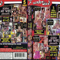 Screw My Wife Please Box Set 9 (5 Disc Set) Screw My Wife - 5 Pack Sealed DVD - Active