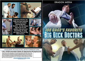 Joe Gage's Favorite Big Dick Doctors Dragon Media - Gay Factory Sealed DVD - Active