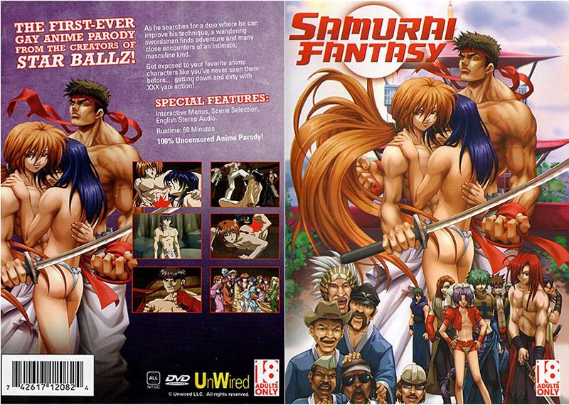 Samurai Fantasy Adult Source Media Factory Sealed DVD - Active