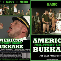 American Bukkake: Military Grade Dragon Media - Gay Factory Sealed DVD - Active