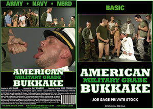 American Bukkake: Military Grade Dragon Media - Gay Factory Sealed DVD - Active