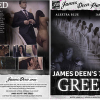 James Deen's 7 Sins: Greed James Deen - Gonzo Sealed DVD - Active