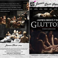 James Deen's 7 Sins: Gluttony James Deen - Gonzo Sealed DVD - Active