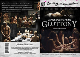 James Deen's 7 Sins: Gluttony James Deen - Gonzo Sealed DVD - Active