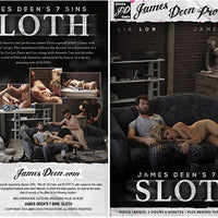 James Deen's 7 Sins: Sloth James Deen - Gonzo Sealed DVD - Active