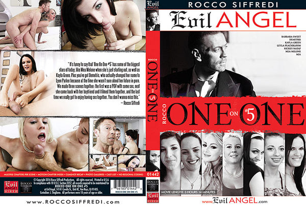 Rocco One On One 5 Evil Angel - Sale Factory Sealed DVD - September Special