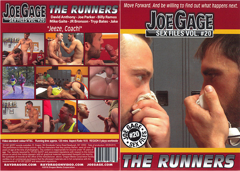 Joe Gage Sex Files 20: The Runners Dragon Media - Gay Sealed DVD - Active (Means Still in Stock from the Studio)