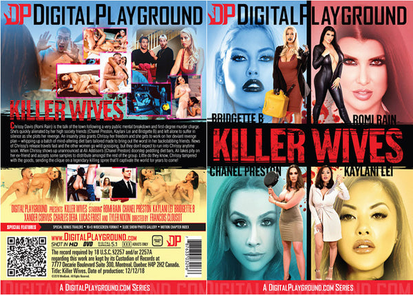 Killer Wives Digital Playground - Feature Factory Sealed DVD