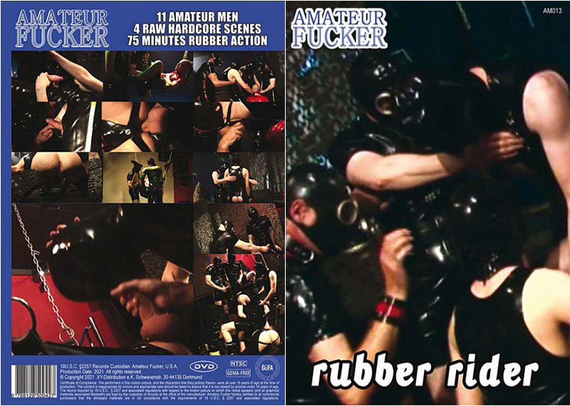 Rubber Rider Amateur Fucker - Gay Factory Sealed DVD - Active