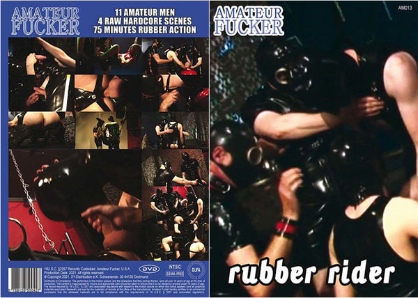 Rubber Rider Amateur Fucker - Gay Factory Sealed DVD (Wholesale Item, Cannot be combined with NonWholesale Items)