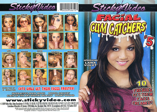 Facial Cum Catchers 5 Sticky - Specialty Factory Sealed DVD