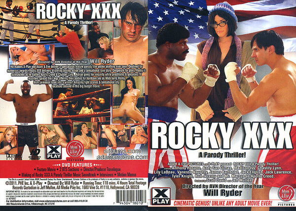 Rocky XXX: A Parody Thriller X Play - Parody Factory Sealed DVD