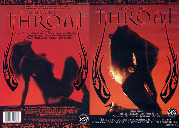 12 Years After Throat VCA - Classic Factory Sealed DVD