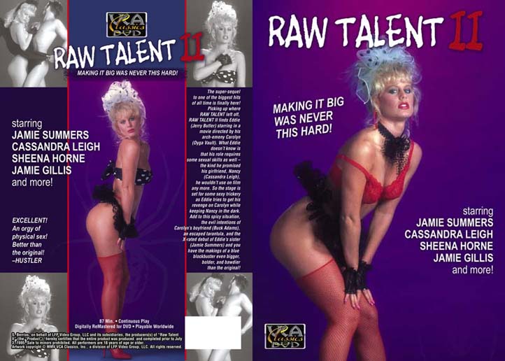 Raw Talent 2 Raw Talent 2 VCA - Classic Sealed DVD