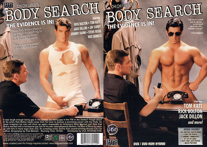 Body Search His DVD - Gay Factory Sealed DVD - Active