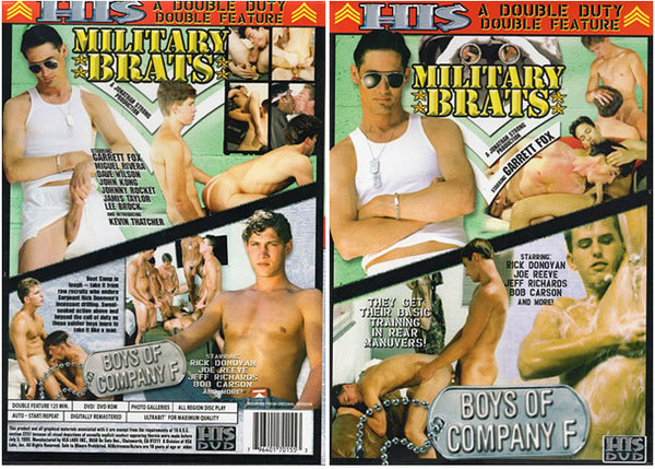 Military Brats / Boys Of Company F His DVD - Gay Factory Sealed DVD