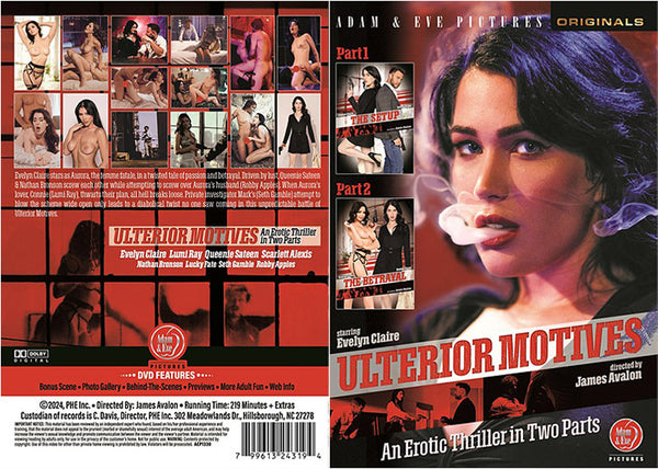 Ulterior Motives Adam & Eve - Catalog Factory Sealed DVD - August Special